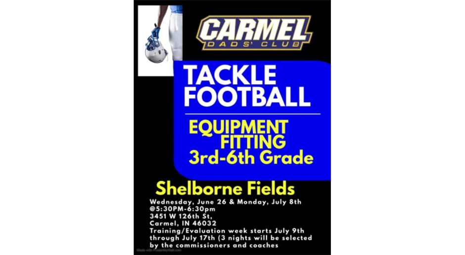 Tackle Football Equipment Fitting