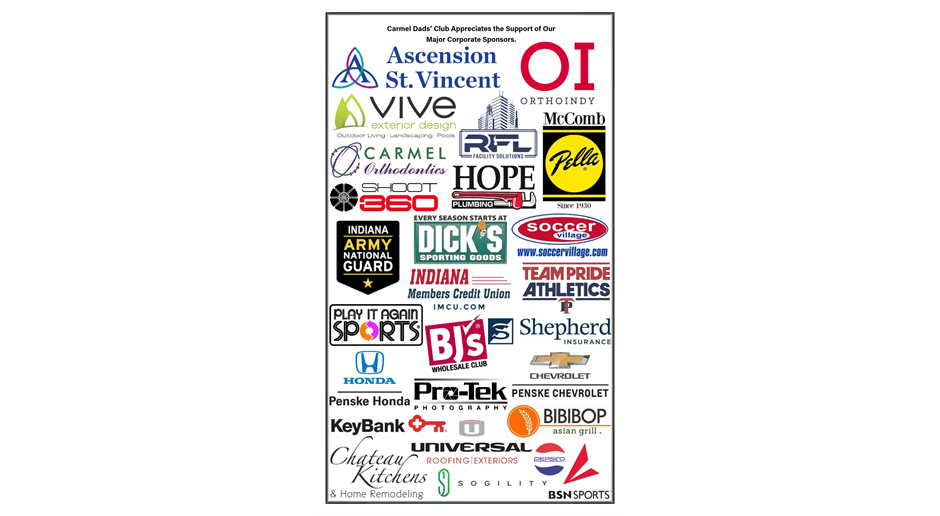 Thank You to Our Major Corporate Sponsors