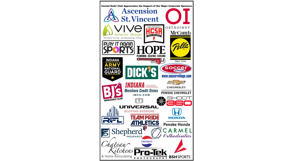 Thank You to Our Major Corporate Sponsors