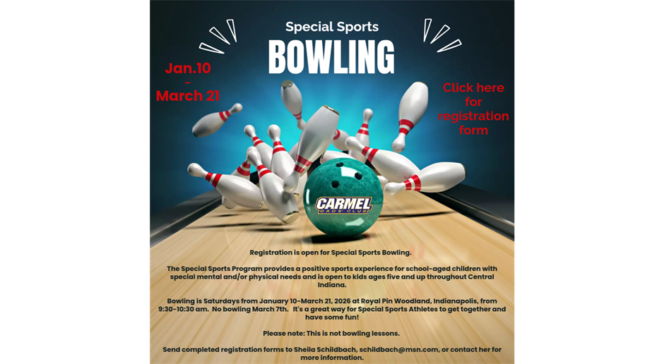Registration Open for Special Sports Bowling