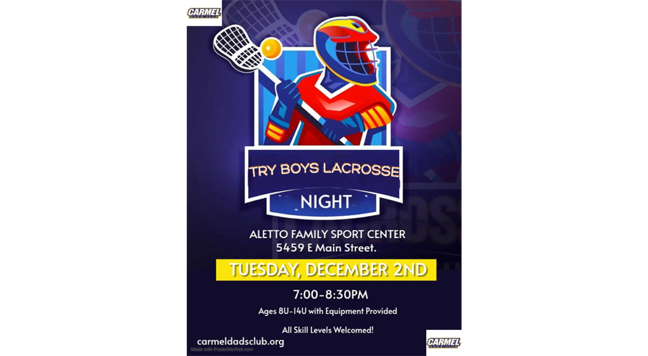 Try Boys Lacrosse - Dec 2, 2025