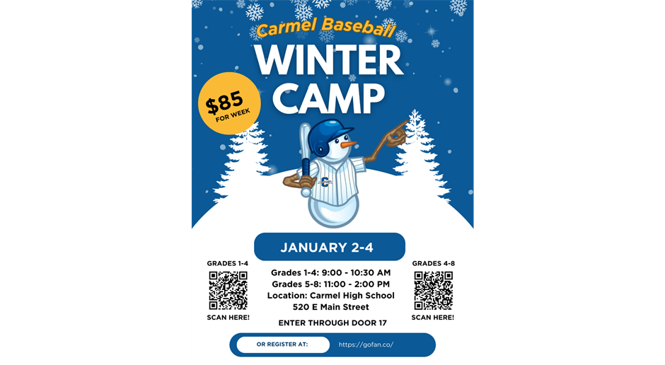 CHS Winter Baseball Camp!