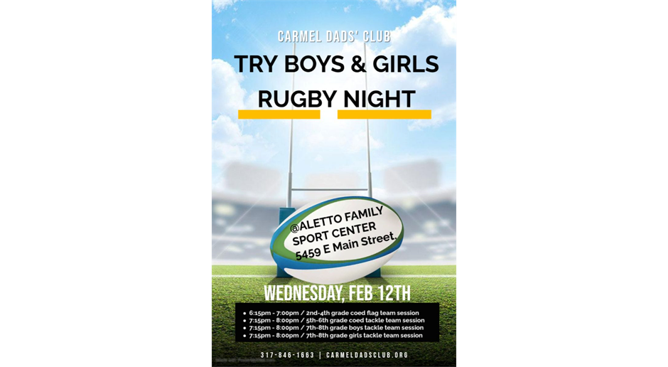 Try Boys & Girls Rugby - Feb 12th, 2026