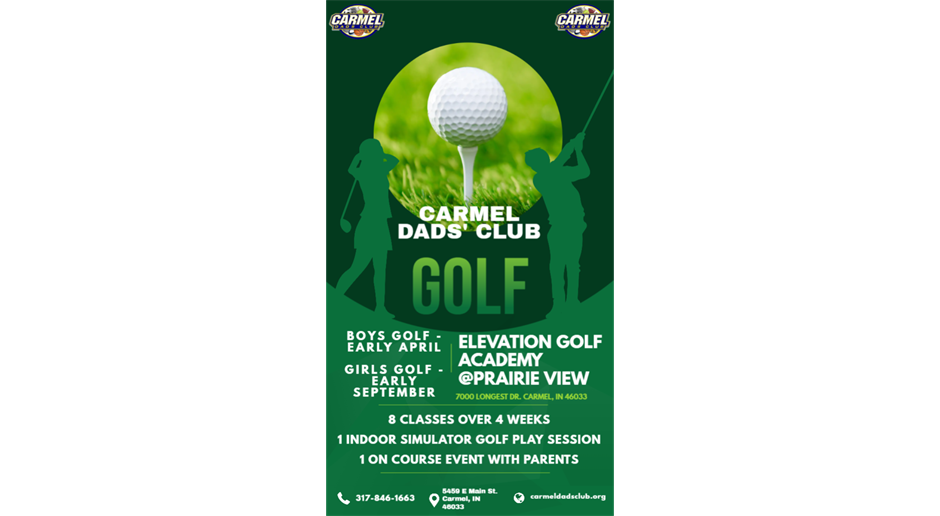 Sign Up Today - CDC 5th-8th Grade Spring Golf!