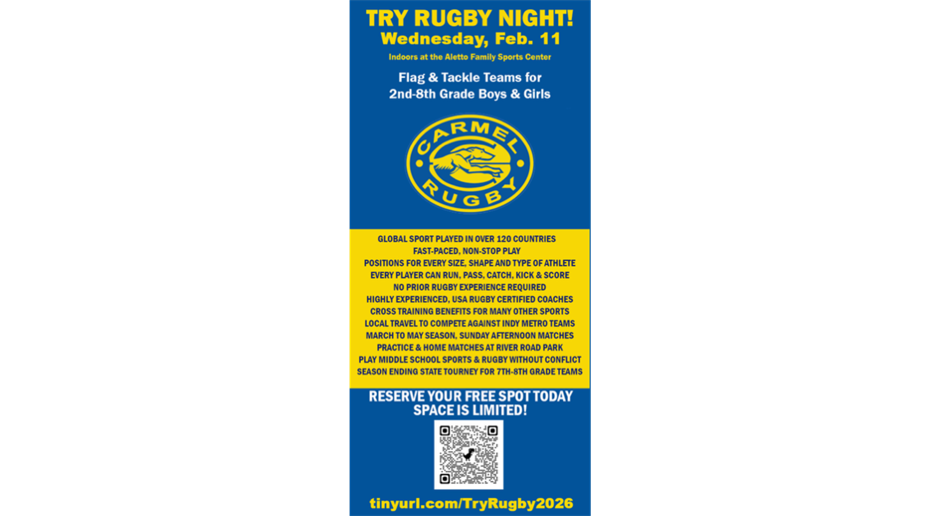 Try Boys & Girls Rugby - Feb 11th, 2026