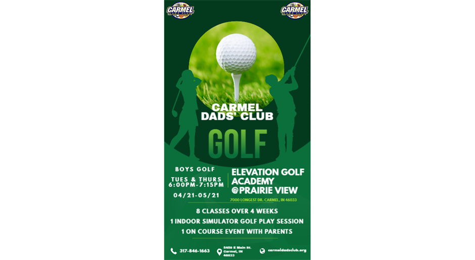 Boys Spring Golf - Sign Up Today!