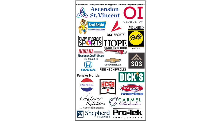 Thank You to Our Major Corporate Sponsors
